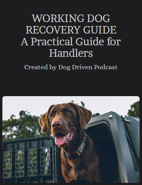 Working Dog Recovery Guide